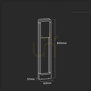 V-TAC 10W LED SAMSUNG CHIP Gartenmast IP65 80cm VT-33 4000K 900lm 3 Jahre Garantie 2 V-TAC 10W LED SAMSUNG CHIP Gartenmast IP65 80cm VT-33 4000K 900lm 3 Jahre Garantie small 2
