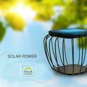 V-TAC 1W LED IP44 Tragbare Solar-Drogerie Lampe Farbwechsel Schwarz 42x30cm VT-7993 3000K-6000K 120lm small 3
