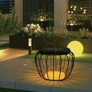 Tragbare V-TAC 1W LED Printable Solarlampe IP44 Farbwechsel Grau 42x30cm VT-7993 3000K-6000K 120lm. small 4