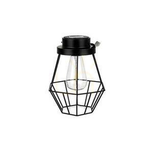 V-TAC LED Tragbare Solarlampe IP44 Schwarz 18x21cm VT-7995 2700K 8lm small 1