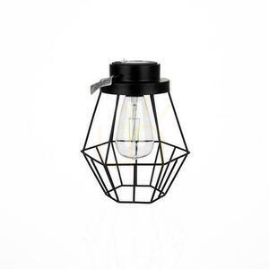 V-TAC LED Tragbare Solarlampe IP44 Schwarz 18x21cm VT-7995 2700K 8lm small 2