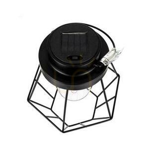 V-TAC LED Tragbare Solarlampe IP44 Schwarz 18x21cm VT-7995 2700K 8lm small 3