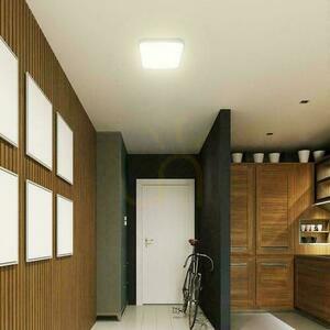 Plafond V-TAC 18W LED SAMSUNG CHIP Square 25x25cm Aufputz IP44 Weiß VT-8618 3000K 1830lm 5 Jahre Garantie small 6