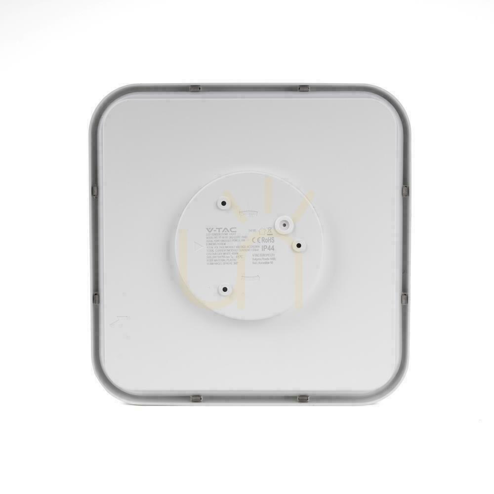 Aussicht Plafond V-TAC 48W LED SAMSUNG CHIP Square 42x42cm Aufputz IP44 Weiß VT-8630 4000K 5160lm 5 Jahre Garantie Plafond V-TAC 48W LED SAMSUNG CHIP Square 42x42cm Aufputz IP44 Weiß VT-8630 4000K 5160lm 5 Jahre Garantie