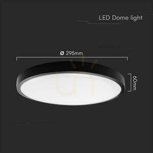 Deckenleuchte V-TAC VT-8624B schwarz LED 24 W 4000 K Ø 29,5 cm IP44 small 3