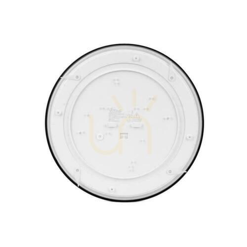 Prüfen Plafond V-TAC 36W LED SAMSUNG CHIP Rund 35cm Aufbaumontage IP44 Schwarz VT-8630B 4000K 3820lm 5 Jahre Garantie