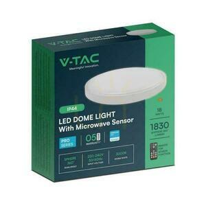 Plafond V-TAC 18W LED SAMSUNG CHIP Rund 29cm Aufputz Pilot Bewegungsmelder IP44 Weiß VT-8618S 4000K 1830lm 5 Jahre Garantie 2 Plafond V-TAC 18W LED SAMSUNG CHIP Rund 29cm Aufputz Pilot Bewegungsmelder IP44 Weiß VT-8618S 4000K 1830lm 5 Jahre Garantie small 2