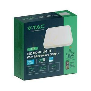 Plafond V-TAC 18W LED SAMSUNG CHIP Quadratisch 30x30cm Aufputz Pilot Bewegungsmelder IP44 Weiß VT-8618S 4000K 1830lm 5 Jahre Garantie 2 Plafond V-TAC 18W LED SAMSUNG CHIP Quadratisch 30x30cm Aufputz Pilot Bewegungsmelder IP44 Weiß VT-8618S 4000K 1830lm 5 Jahre Garantie small 2