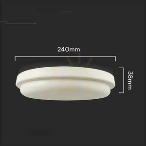 V-TAC 24W LED Plafond Rund 240x38mm IP54 VT-80024 3000K 2500lm 3 V-TAC 24W LED Plafond Rund 240x38mm IP54 VT-80024 3000K 2500lm small 3