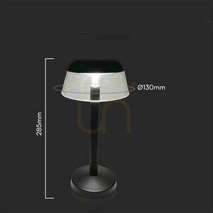V-TAC 3W LED Nachttischlampe 28cm USB Aufladung Dimmbar Schwarz VT-75002 3000K-6000K 110lm small 1