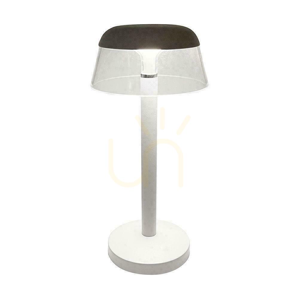 Prüfen V-TAC 3W LED Nachttischlampe 28cm USB Aufladung Dimmbar Weiß VT-75002 3000K-6000K 110lm V-TAC 3W LED Nachttischlampe 28cm USB Aufladung Dimmbar Weiß VT-75002 3000K-6000K 110lm