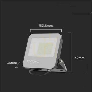V-TAC 50W SAMSUNG CHIP LED Projektor Schwarz 160Lm/W VT-44051 4000K 8000lm 5 Jahre Garantie small 2