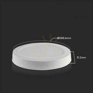 V-TAC 24W LED SAMSUNG CHIP Oberflächenpanel Rund 288x31mm VT-60024RD-S 4000K 2500lm small 3
