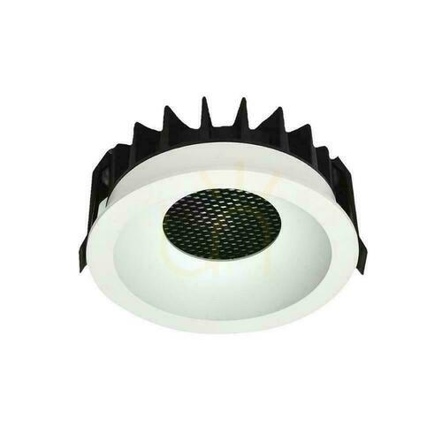 Prüfen V-TAC LED Downlight 12W BRIDGELUX CHIP CCT Weiß Raster Blendschutz Wabe VT-17012 3000K-4000K-6400K 1180lm