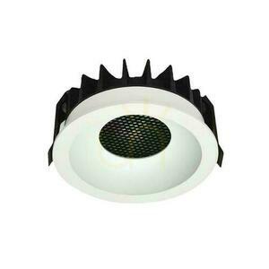 V-TAC LED Downlight 12W BRIDGELUX CHIP CCT Weiß Raster Blendschutz Wabe VT-17012 3000K-4000K-6400K 1180lm small 0