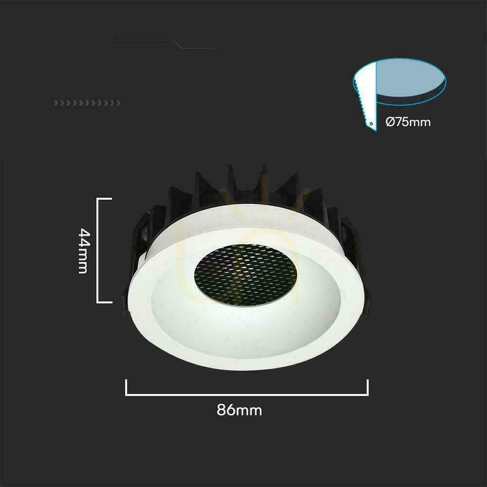 Zeige V-TAC LED Downlight 24W BRIDGELUX CHIP CCT Weiß Raster Blendschutz Wabe VT-17024 3000K-4000K-6400K 2540lm Leuchte. V-TAC LED Downlight 24W BRIDGELUX CHIP CCT Weiß Raster Blendschutz Wabe VT-17024 3000K-4000K-6400K 2540lm Leuchte.