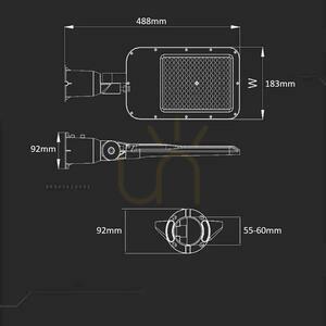 V-TAC SAMSUNG CHIP LED-Straßenleuchte mit einstellbarem 100W LED-Ersatzmodul VT-105ST 4000K 9400lm 5 Jahre Garantie 10 V-TAC SAMSUNG CHIP LED-Straßenleuchte mit einstellbarem 100W LED-Ersatzmodul VT-105ST 4000K 9400lm 5 Jahre Garantie small 10