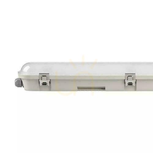 Prüfen CNBOP Batterytech SAMSUNG CHIP 48W 150cm 120Lm/W CL VT-155048 4000K 5760lm Hermetische LED-Notleuchte.