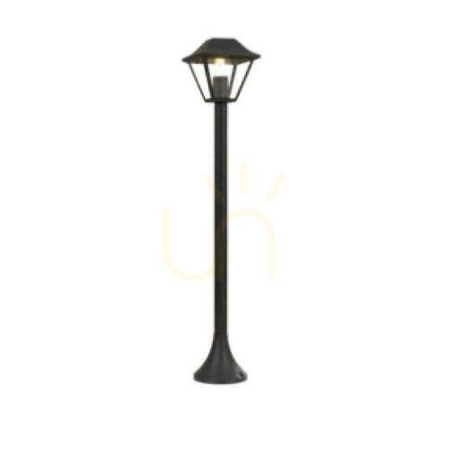 Prüfen V-TAC Gartenmast 1XE27 95cm IP44 Schwarz VT-845 3 Jahre Garantie