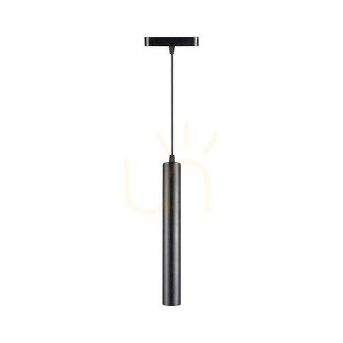 Prüfen 48V V-TAC 15W LED 30st Schwarz VT-4214 3000K 1600lm 3 Jahre Garantie Magnetschienen-Pendelleuchte
