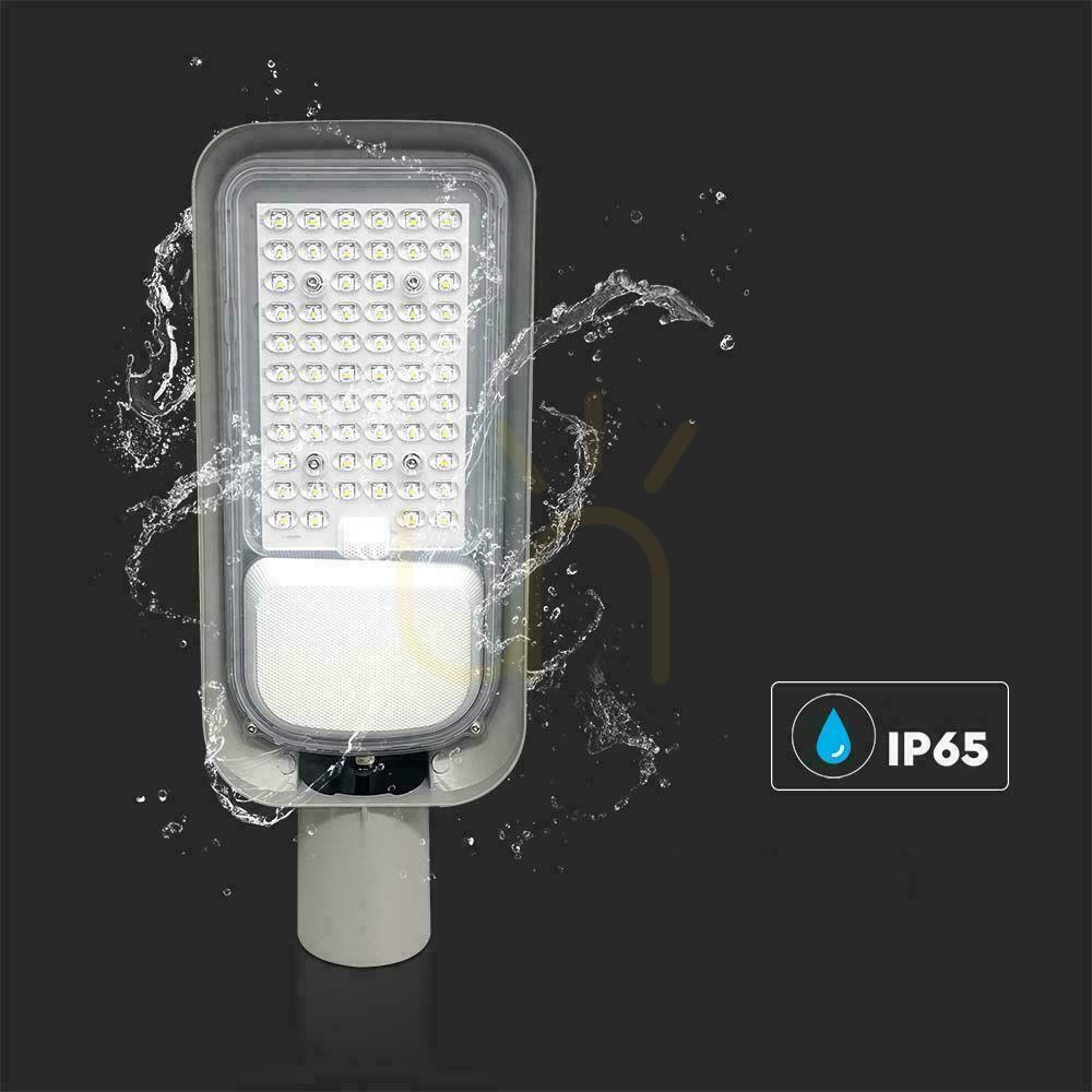 Prüfen LED-Straßenleuchte V-TAC 50W 115st IP65 VT-150050ST 6500K 4270lm LED-Straßenleuchte V-TAC 50W 115st IP65 VT-150050ST 6500K 4270lm