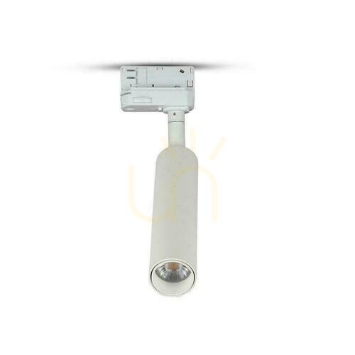 Prüfen 7W LED V-TAC Rail 3F SAMSUNG CHIP CRI90+ Weiß VT-407 3000K 420lm 5 Jahre Garantie Leuchte