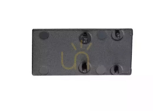 Prüfen Stecker für Aufputzsammelschiene LUNA-MAG schwarz (2 Stück)