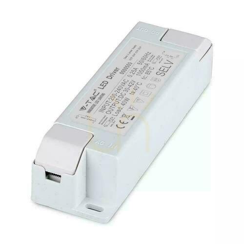 Prüfen Stromversorgung für LED-Panels 40W 1050mA DC:30-42V V-TAC