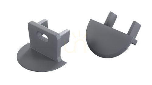 Prüfen LUMINES axin Profilstecker silberfarbener Lack. z o.