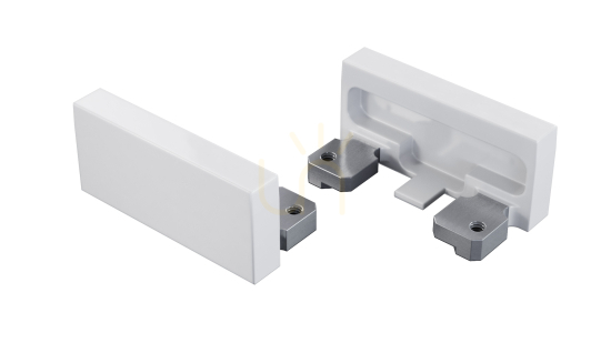 Prüfen ALU plug LUMINES aria weiß lackiert ALU plug LUMINES aria weiß lackiert