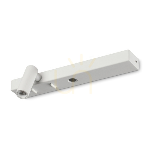 Prüfen Wandleuchte Ideallux Bonne Nuit weiß LED 6,5W 2-flammig 22 cm 336794