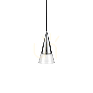 Pendelleuchte Ideallux CONO SP1 Chrom Glas Metall GU10 321462 small 2