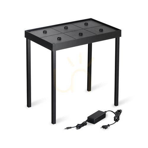 Prüfen Ladestation Ideallux CUTE schwarz 45W Polystyrol 47 cm 348377