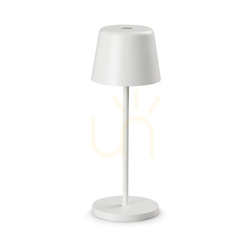 Prüfen Tischlampe Ideallux CUTE Weiß LED dimmbar 346892
