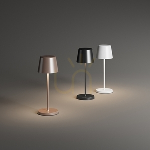 Tischlampe Ideallux CUTE 346915 Coffee Braun LED dimmbar 20,8 cm small 3