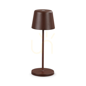 Tischlampe Ideallux CUTE 346915 Coffee Braun LED dimmbar 20,8 cm small 0