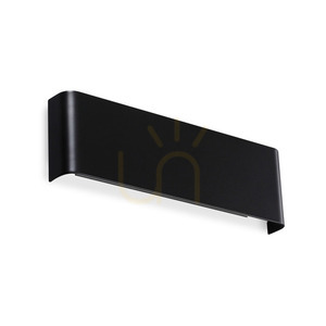 Wandleuchte Ideallux Delta AP D030 Nero schwarz LED 10W 4000K 345178 small 0