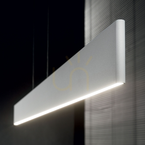 Prüfen Pendelleuchte Ideallux Accent SP2 BIANCO LED 36W 120 cm weiß 336183