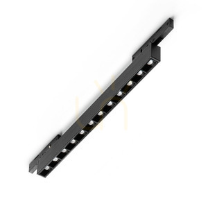 Stromschienenleuchte Ideallux DEVA schwarz LED 10W 3000K Aluminium 332734 small 0
