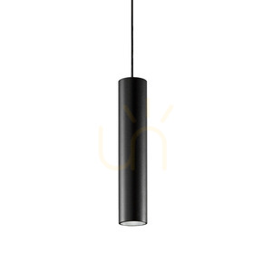 Schienenleuchte Pendel Ideallux Deva Tube 332932 schwarz LED 6W 3000K small 0