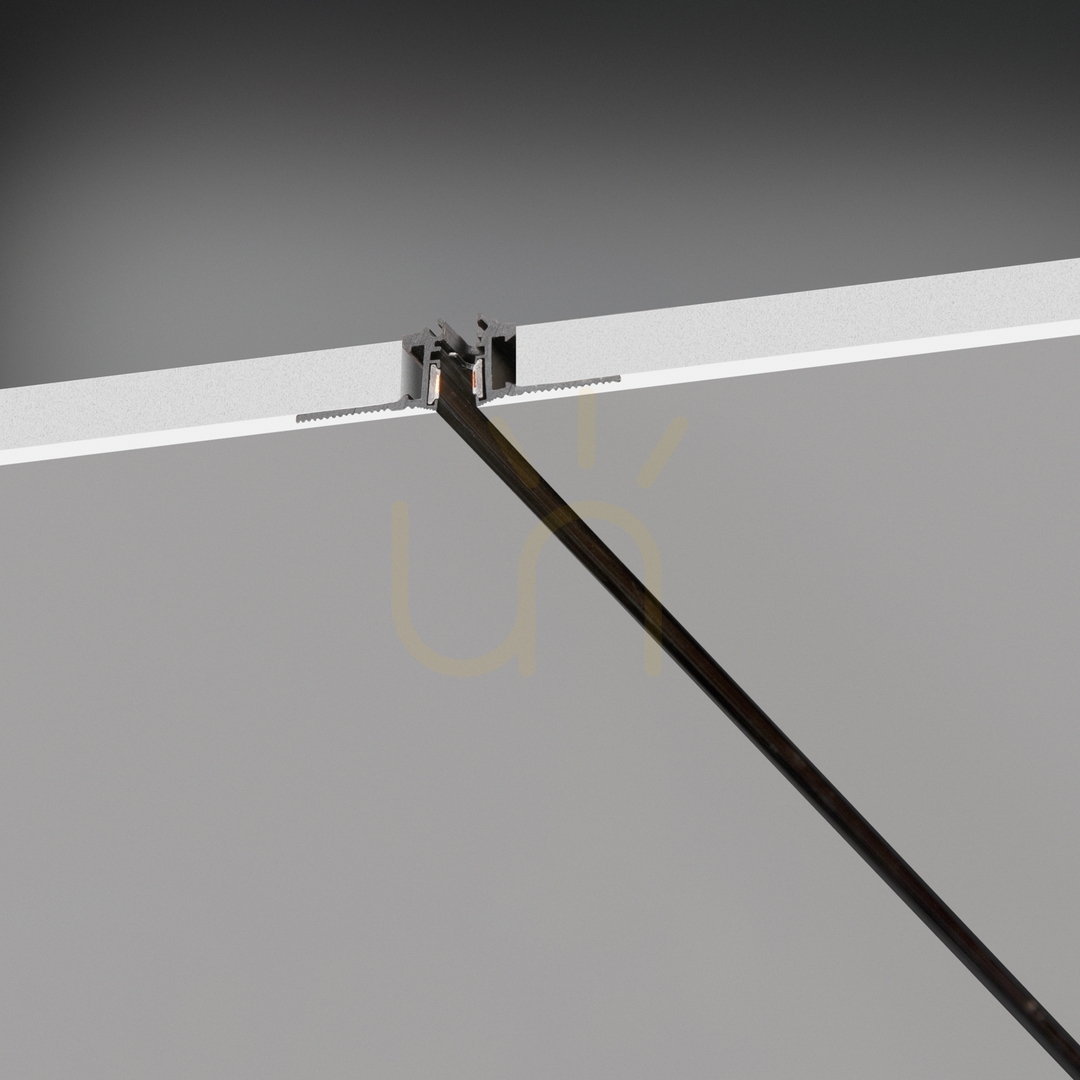 Anzeige Einbauprofil Ideallux DEVA 332512 Aluminium schwarz 2000 mm LED Zubehör Einbauprofil Ideallux DEVA 332512 Aluminium schwarz 2000 mm LED Zubehör