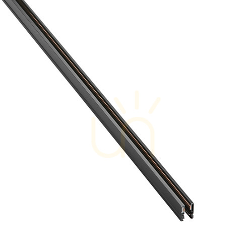 Prüfen Aufbauprofil Ideallux DEVA 332475 schwarz Aluminium 100 cm LED Zubehör