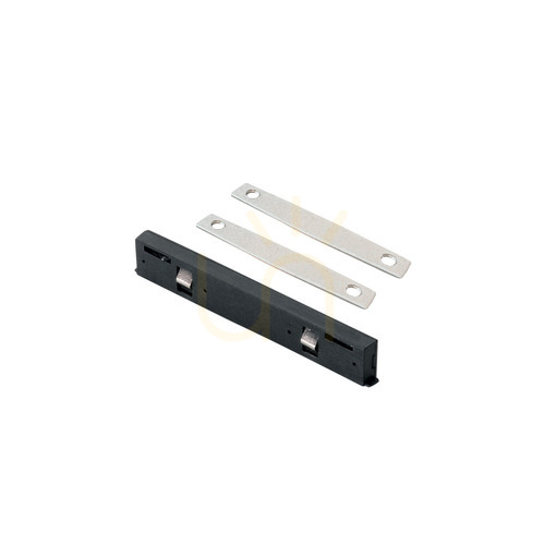 Prüfen Linear Verbinder Ideallux DEVA 339399 Einbau schwarz Aluminium 8 cm