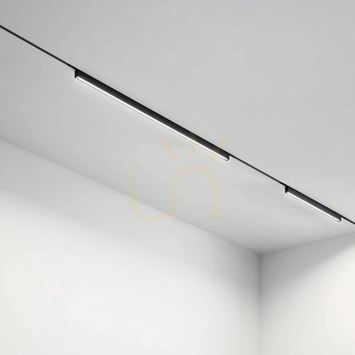 Prüfen Stromschienenleuchte Ideallux DEVA Wide Outer schwarz LED 12W 3000K 332833