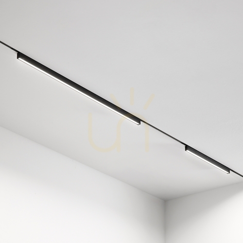 Prüfen LED Stromschienenleuchte Ideallux DEVA Wide Outer schwarz 21W 3000K 332802