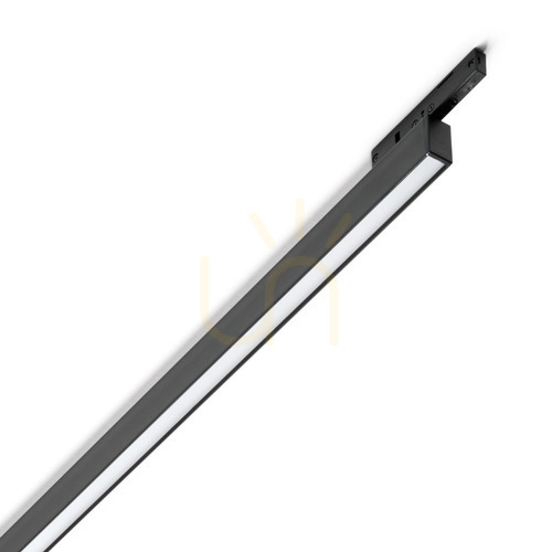 Prüfen LED Stromschienenleuchte Ideallux DEVA Wide Outer schwarz 21W 3000K 332802