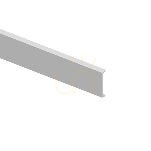 Prüfen Blindabdeckung Ideallux EGO weiß 100 cm Aluminium 344768