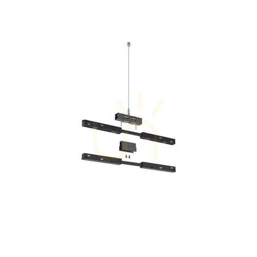 Prüfen Verbindungskabel Ideallux EGO schwarz 2 m 1-10V/DALI Aluminium 351346