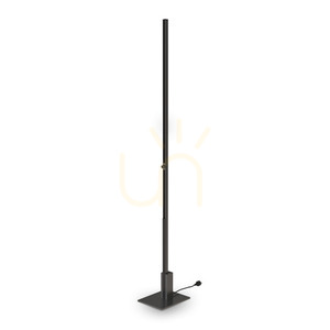 Stehlampe Ideallux EGO PT schwarz dimmbar Aluminium 201 cm 344775 small 0