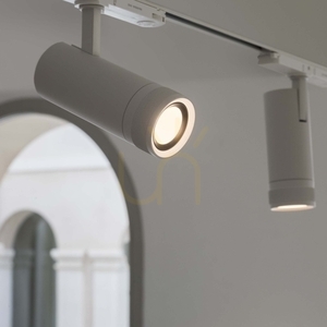 Schienenleuchte Ideallux EOS 302997 weiß 15W 3000K DALI 3-Phasen small 3